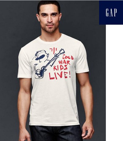 khadeeja_safdar's tweet photo. .@Gap is pulling shirts with @ColdWarKids and @TheShins after bands protest https://t.co/gAFnpom2Zu #nevermindthegap https://t.co/2sftMo6hDX