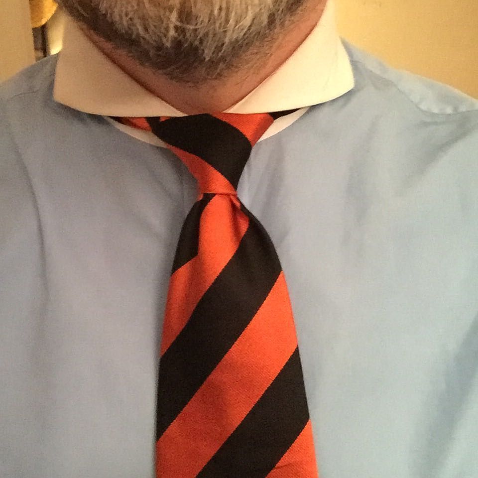 clino_ch's tweet photo. Thursday work wear - #chesterbarrie #charlescollar #cutaway #cutawaycollar #spreadcollar #… https://t.co/hzrLopCy1t https://t.co/YzkNtv26Ya