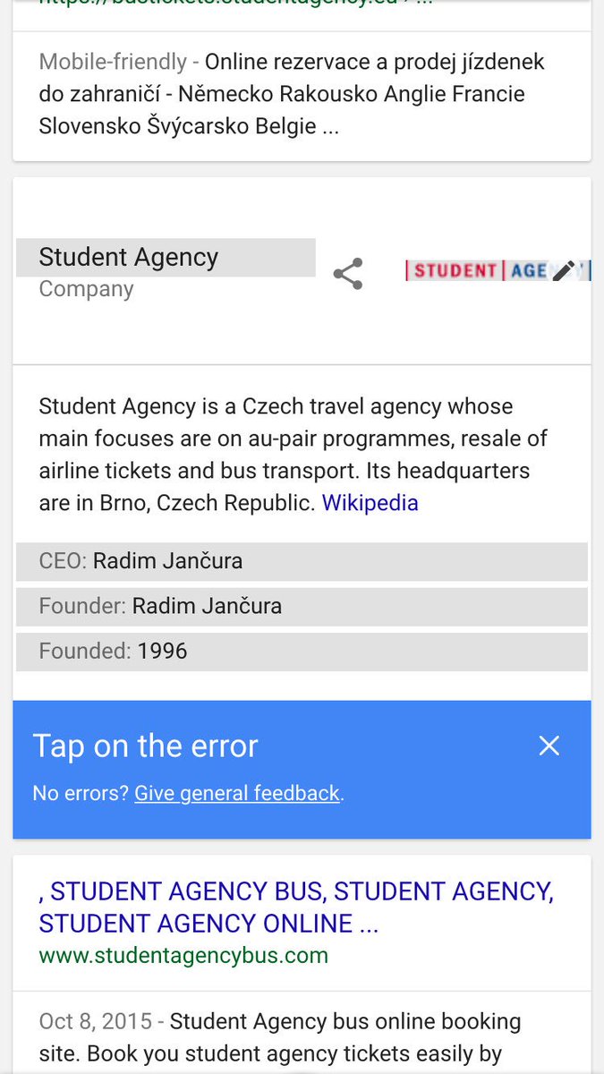 AndrewBieronski's tweet image. Student agency is a Czech travel agency 😉 #pubpd #maplesyrupedu @armstrongedtech @efitz_edtech