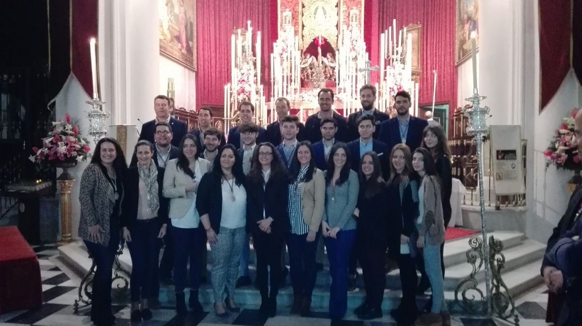 coropuebla's tweet photo. Gracias @hdadRocioHuelva por hacernos partícipes de vtro Solemne Triduo en el día de hoy.¡Viva la Virgen del Rocío! https://t.co/ABJGqUwDUa
