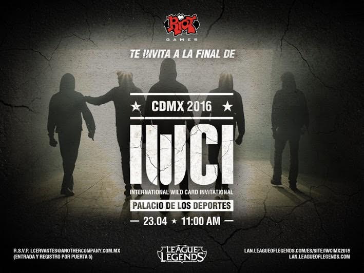 atomix's tweet photo. #AtomixRegala ¿Quién quiere ir a la final del IWCI de League of Legends? Tenemos 3 pases dobles. Es este 23 de abril https://t.co/jgPz895YU2
