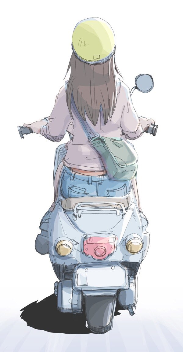バイクの後ろ姿が好きのtwitterイラスト検索結果 古い順