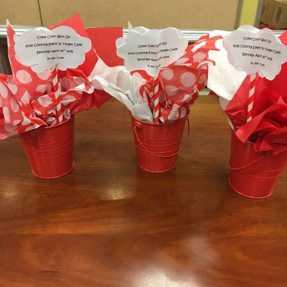 TiffanyT0853's tweet photo. Gearing up for the Kids Coloring event in Target Cafe!! @T0853KelliBrown @MaeBugarin1 #targetcafe #foodave #t0853 https://t.co/qyzHCqVPW5