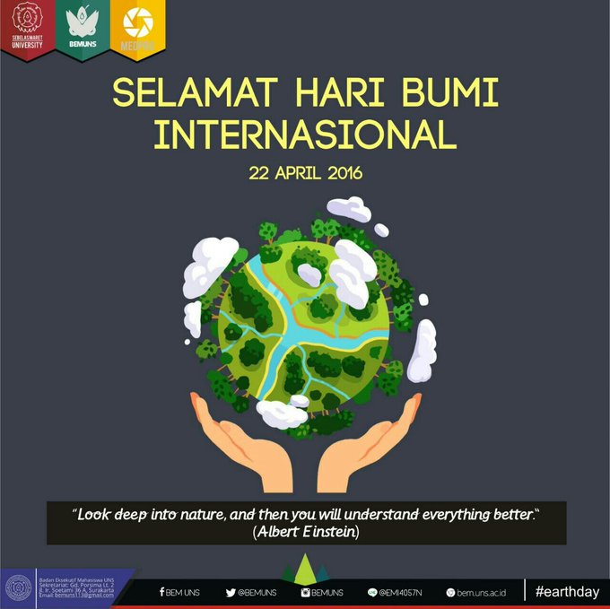 Selamat Hari Bumi! Kumpulan Foto & Poster Keren Sambut 