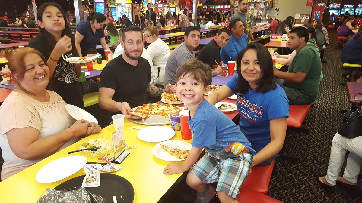 NISDmartin's tweet photo. Martin staff ending the week enjoying Peter Piper Fiesta Family Night. Thanks @PeterPiper_SA https://t.co/jy5Nturw4y