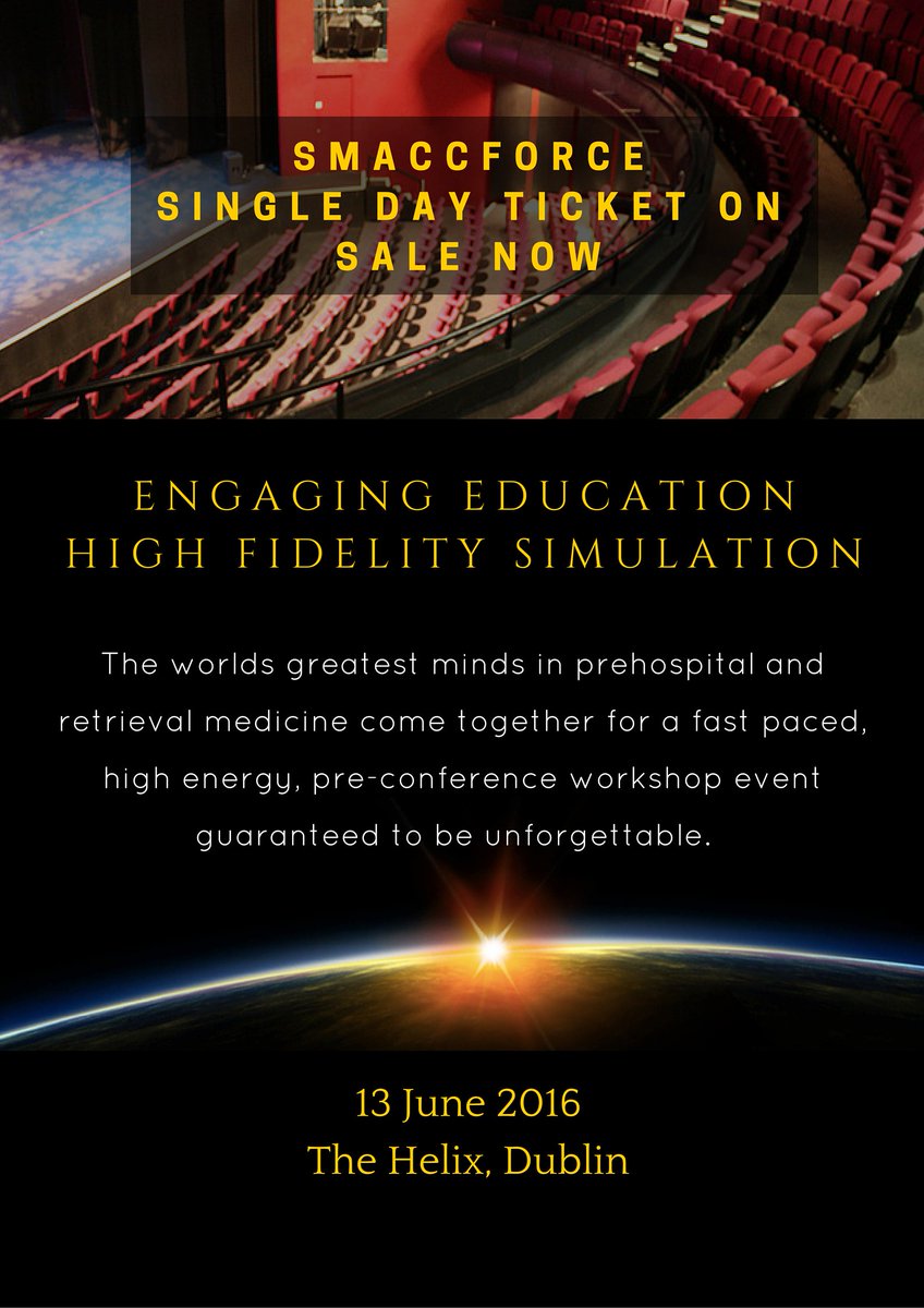 ashleyliebig's tweet photo. Didn’t get a ticket to #smaccDUB? You can register for a single day ticket to #SMACCFORCE 
https://t.co/SWFRb28IKy https://t.co/nS1GsVfxQd