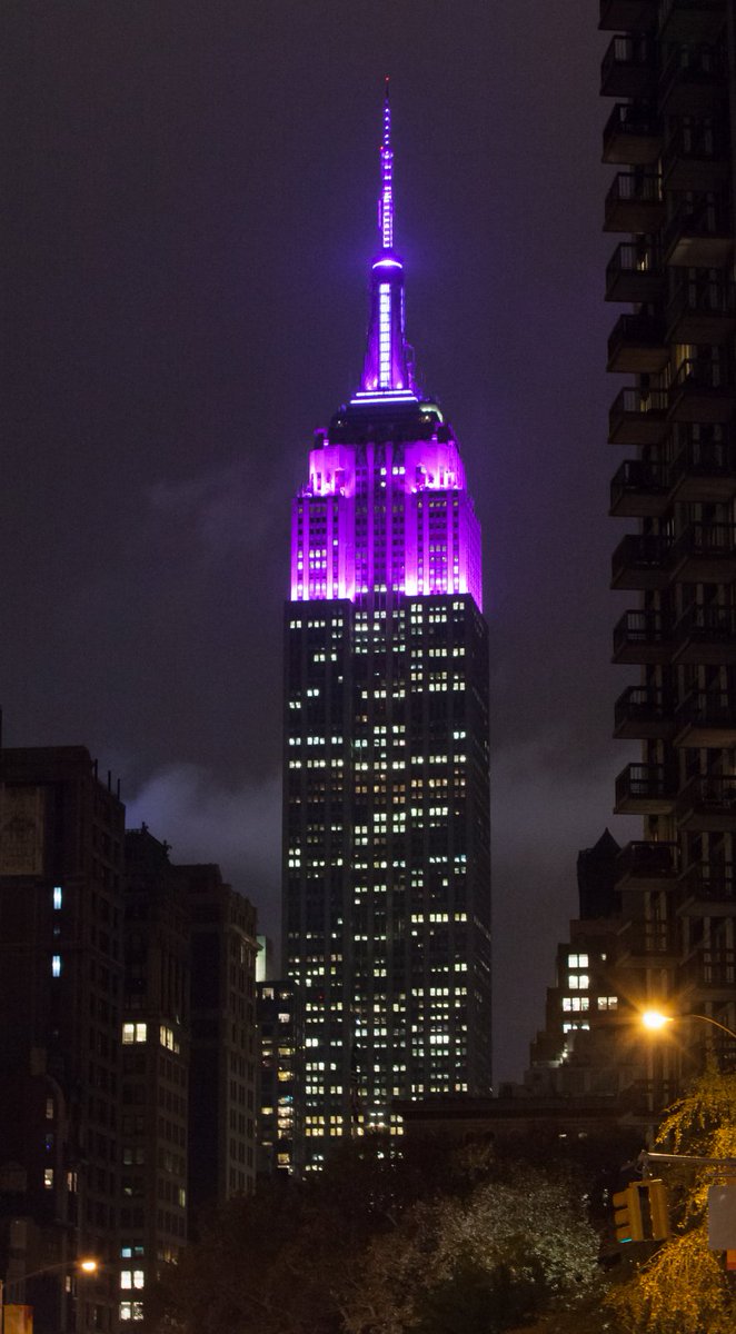 BrianVibberts's tweet photo. the world turns #purple for #Prince 
#RIPPrince #GoneTooSoon April 21, 2016 https://t.co/1yfUNj27RS