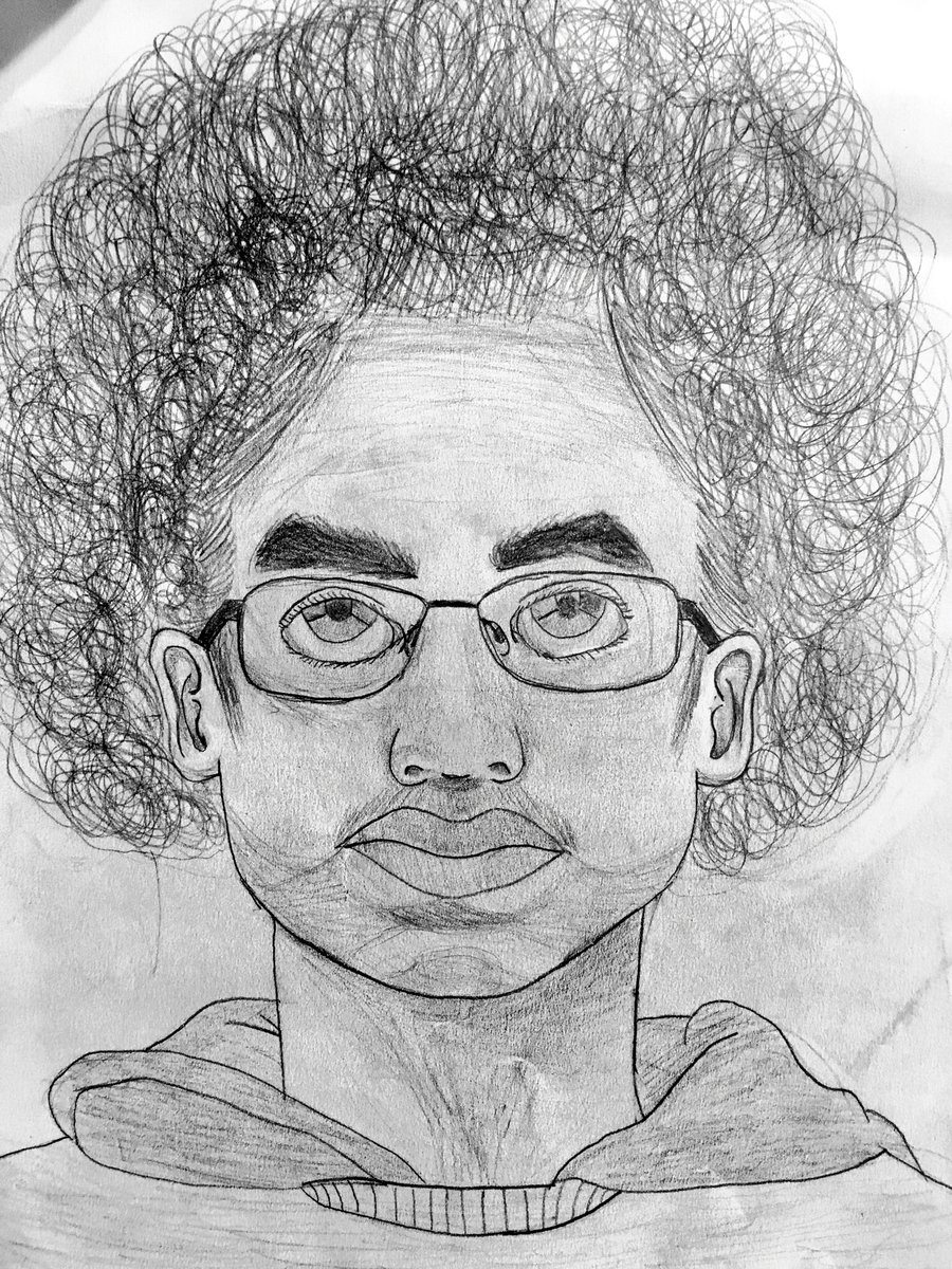MissHeidiMakes's tweet photo. Before and after instruction. We're getting there! #selfportraits #art1 #firstselfportrait #cooperhighart https://t.co/08NJ8sw7Ua