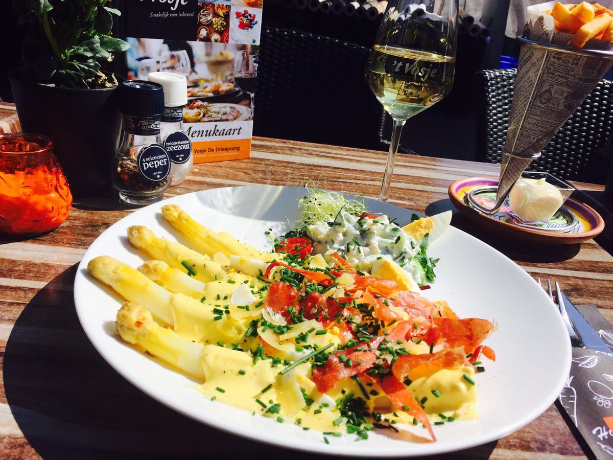 Verse Hollandse asperges! #aspergetijd #diner