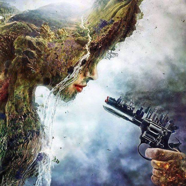 It's #EarthDay2016 today! Here's a provocative image for discussion in your classrooms #ukedchat #pshe #tutorgroup