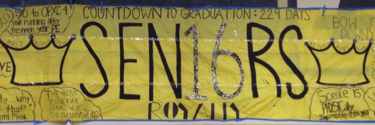 OPHSClassOf2016's tweet photo. RALLY TOMORROW!!! Let's show some 2016 pride for OUR LAST RALLY EVER!💛💛2⃣0⃣1⃣6⃣💛💛 https://t.co/GaLzTHwJxJ