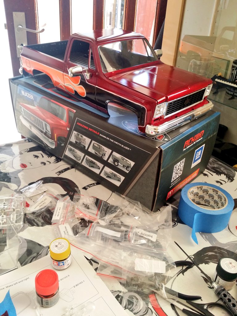 rrci_madpete's tweet photo. As I've been head down editing for last 2 wks, 2day is a #RCCZ build day...#RC4WD #Blazer #Scale #Life #RECONG6 https://t.co/fwHtGQcQ4Z