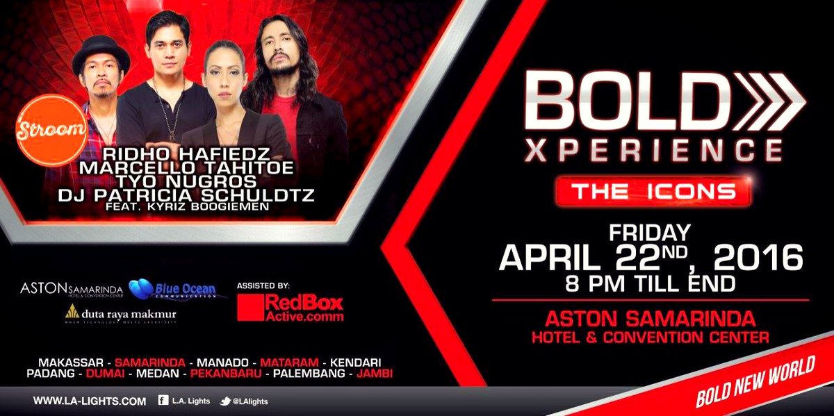 Blue_OceanComm's tweet photo. Tonite BOLD XPERIENCE....
@sendy_byw @SamarindaUpdate @EventSMR @trustsamarinda @ilovesamarinda @Samarinda_ https://t.co/4RJlGx503t