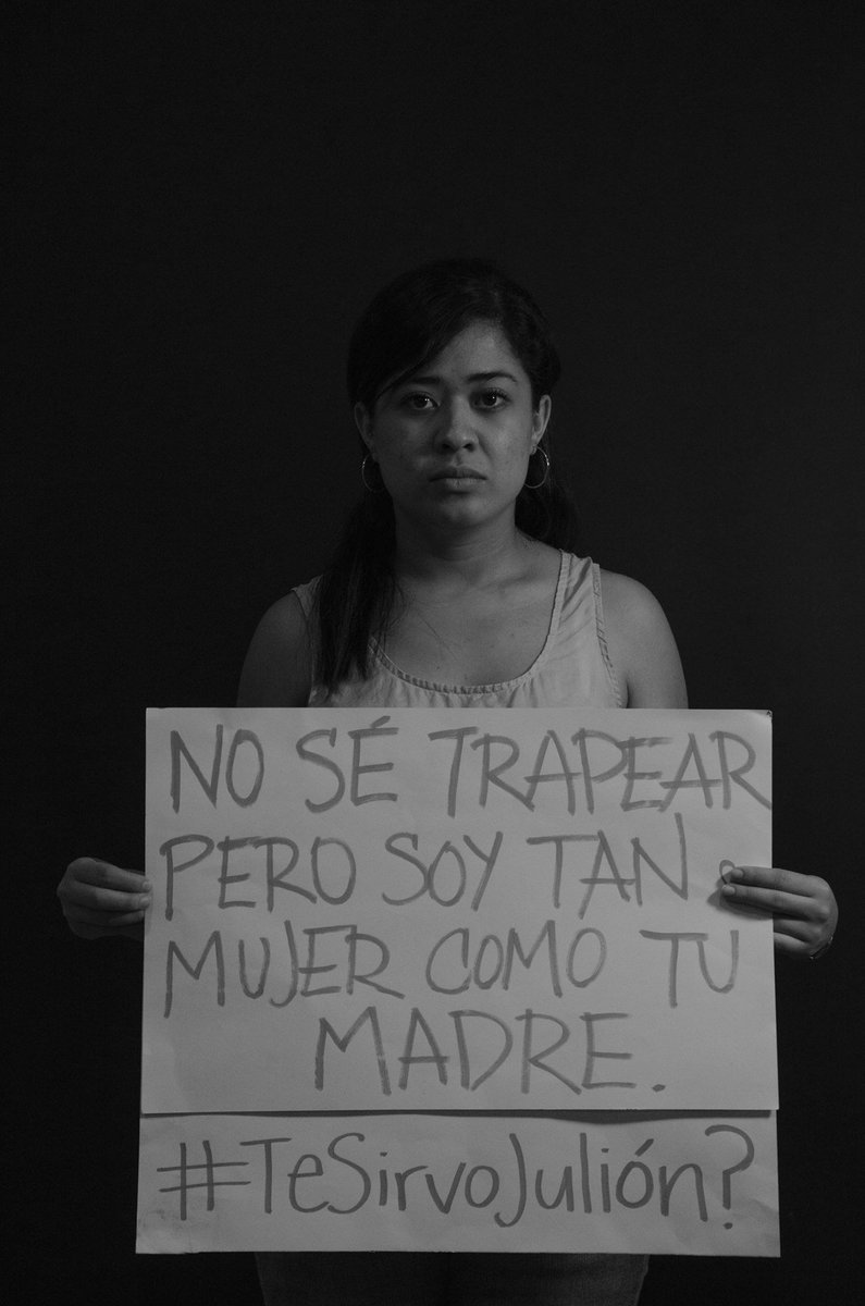 isain's tweet photo. Ahí te hablan @julionalvarez unas que no saben trapear y te preguntan: ¿#TesirvoJulión? https://t.co/Ca1ckO74s6