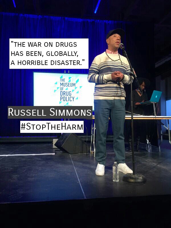 Stop_The_Harm's tweet photo. .@UncleRush laid it down on how the War on Drugs is failing all over the world. #StopTheHarm #ungass2016 https://t.co/aEnorMLAgi