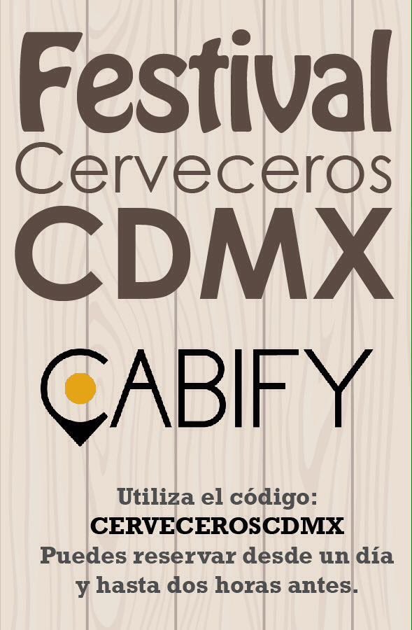 PlanBbeerMX's tweet photo. #CervecerosCDMX tenemos transporte para ti!!!, @Cabify_Mexico se pone guay y nos regala $150 con este código https://t.co/fpPlHN17gc