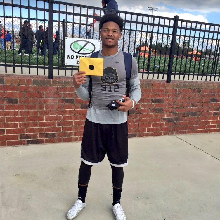 RTRnews's tweet photo. #Alabama WR @coach_bnapier & @BamaCristobal was at Clay-Chalkville HS Wednesday Home of #MajorTarget @lbg_nico7 https://t.co/48FAzBybhj