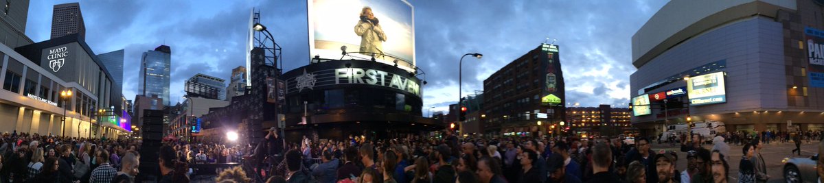 "Dearly beloved, we are gathered here today to get through this thing called life" <a href="/FirstAvenue/">First Avenue</a> #princeRIP