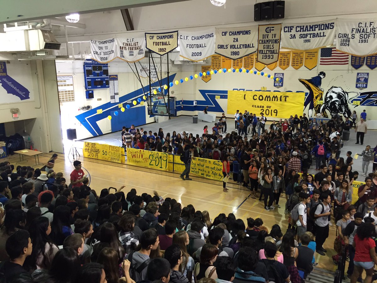 Great day for the c/o 2019! C2G assembly was awesome! Thank you teachers and student leaders!
