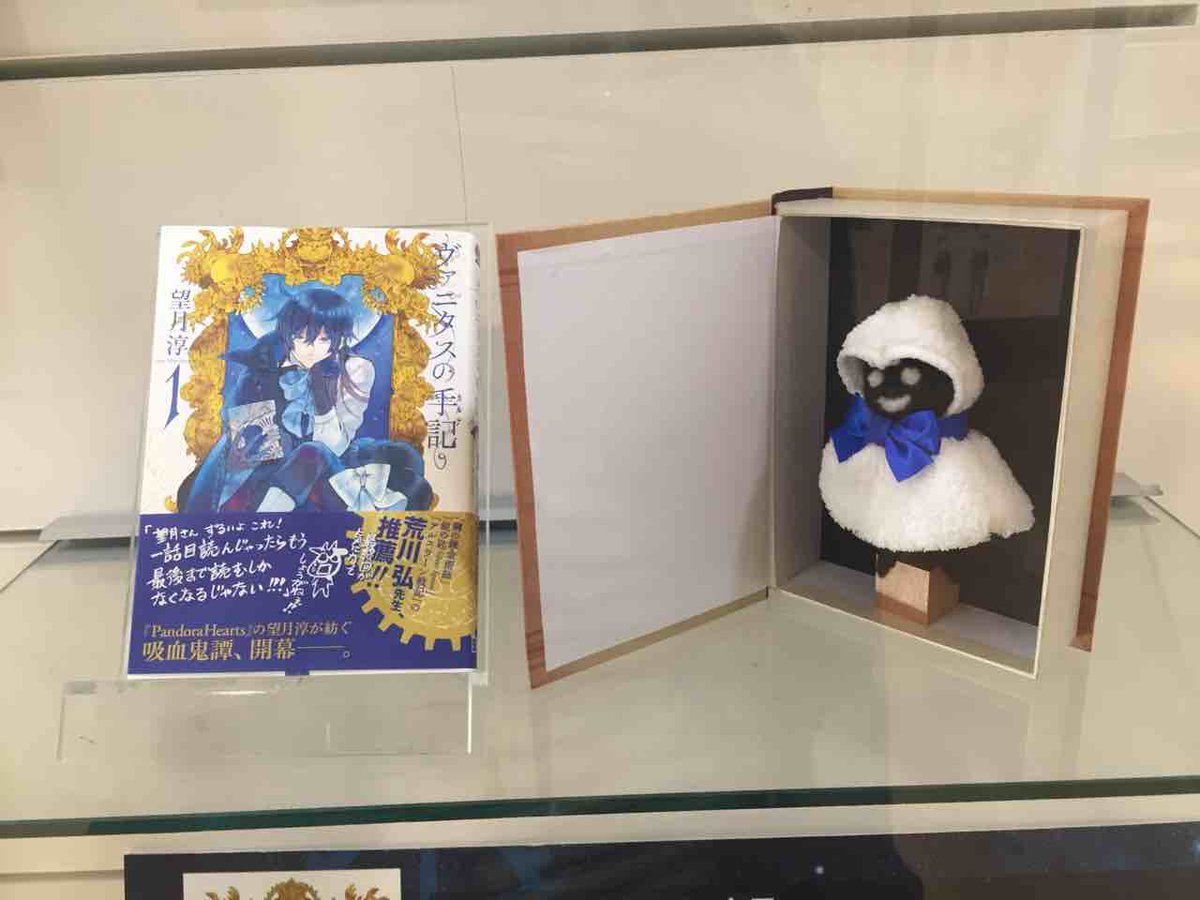 有隣堂横浜です！麗しすぎた…お絵かきしたい……
#ヴァニタスの手記 #原画展