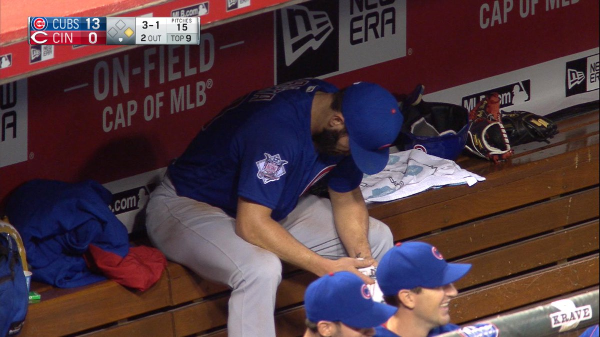 CHSN__'s tweet photo. No. 49 is in the zone. He'll go for history shortly on CSN+. #CubsTalk https://t.co/btbqYLlOfT