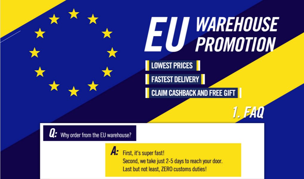 GBsmartphone's tweet photo. #Eu Warehouse collection and #promo 
Why choose Eu Warehouse ?
Click ,and you will know https://t.co/AzUaKpOCoH https://t.co/QNmhjmNJuT