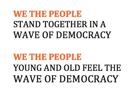 Raffi_RC's tweet photo. 🎵 WAVE OF DEMOCRACY 🎵 #WeThePeople Bernie rally song: https://t.co/2KNhXv22zI #FeelTheBern #WaveOfDemocracy https://t.co/69eZ0cgxSx