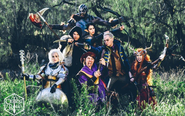 Critical Role On Twitter From Vox Machina To You Happy 50th Follow 