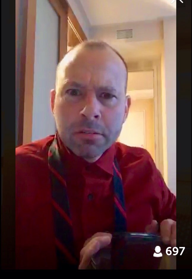 Cindy_K_catlady's tweet photo. @jamessmurray Thanks for the #ironcam Murr!! Lol!! You look awesome!! Love your outfit!! https://t.co/A7iwwerWUi