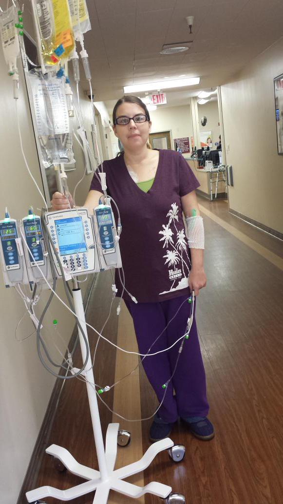 gpgirl31's tweet photo. @KSBY I am starving to death because of Gastroparesis, a rare stomach disease. Like having the stomach flu 24/7. https://t.co/aa8ySRT8Zh