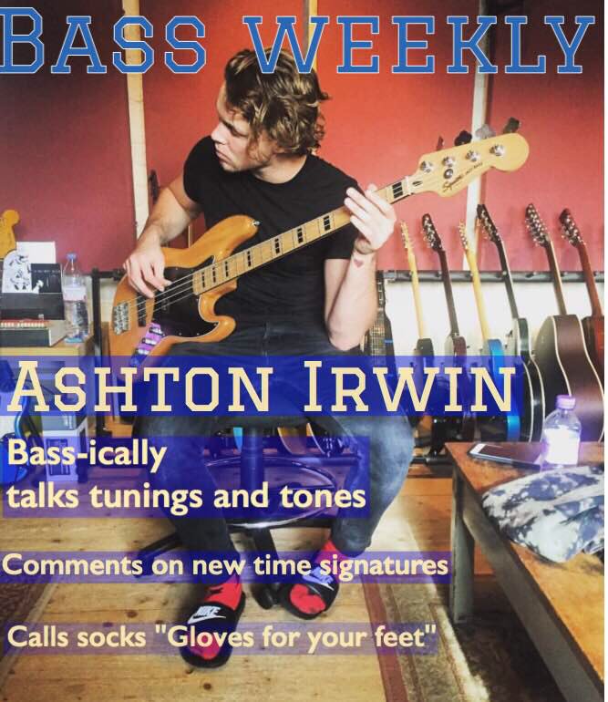 Ashton5SOS's tweet image. can't believe I made the cover of Bass Weekly... #blessed #Soblessed #superdooperblessed