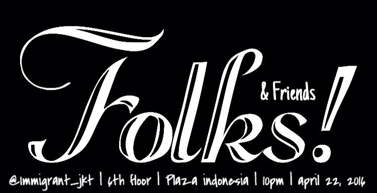 Selamat pagi folks!, 
nanti malam ngumpul bareng di <a href="/IMMIGRANT_jkt/">IMMIGRANT JAKARTA</a> Dining Room Plaza Indonesia 6fl