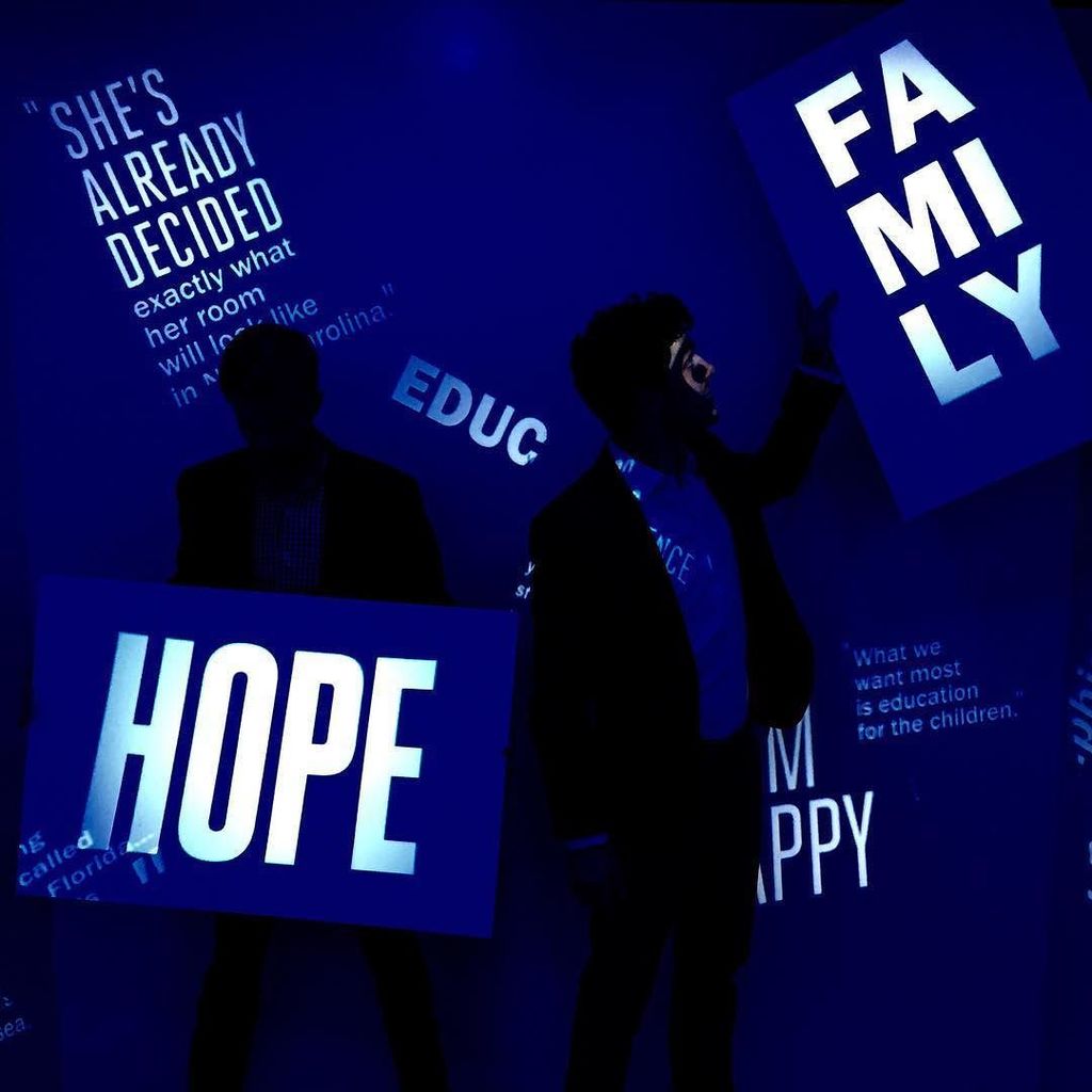 AJVelveeta's tweet photo. Finding my values at the @annenbergspace #NewAmericans exhibit opening with @lifeoriley7 & @trawcliffe! #EventsTag… https://t.co/SjZuUpKkTh