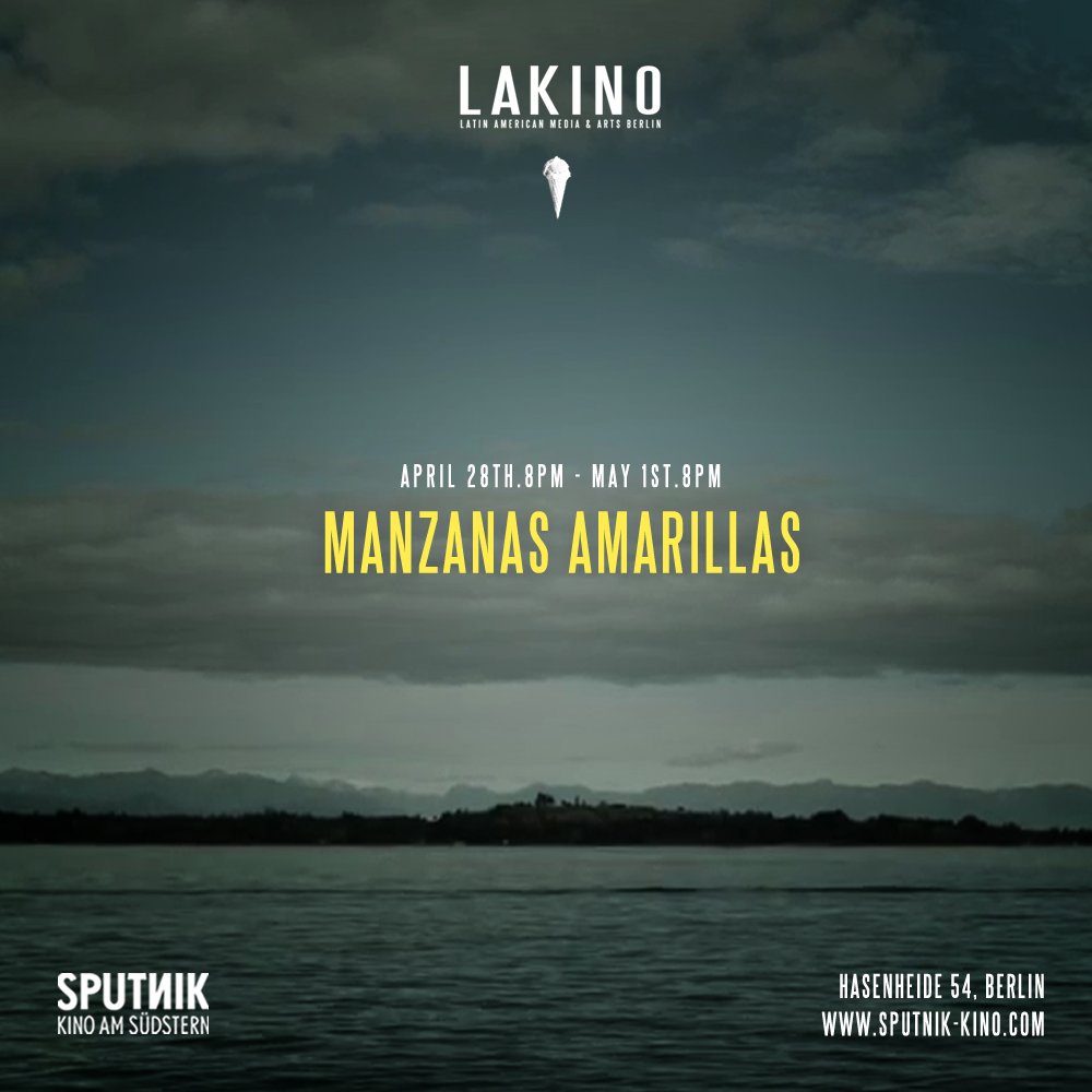 NieblaProd's tweet photo. Estos son los horarios y días de proyección #ManzanasAmarillas en @lakino Berlín en @Sputnik_Kino y Lichtblick-kino. https://t.co/XVM6BL2bVW