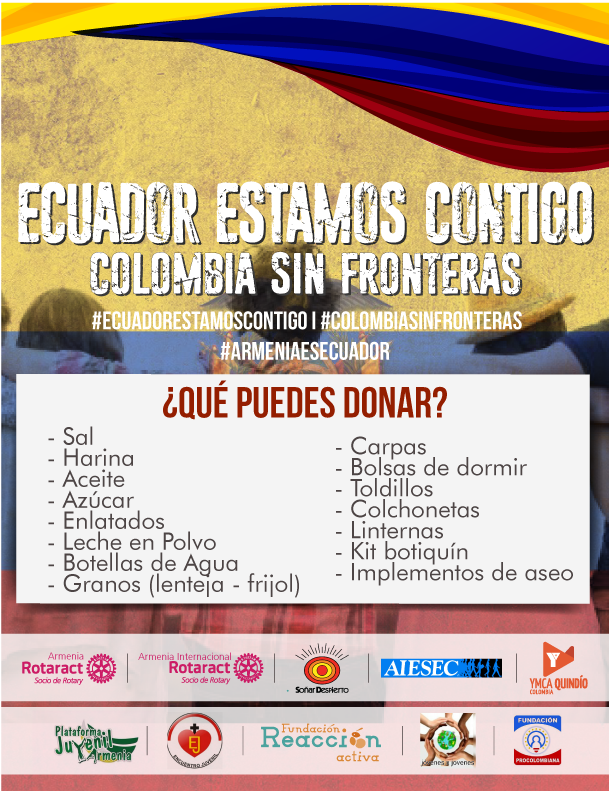 kabp8's tweet image. Unidos alcanzamos grandes cosas #EcuadorSomosTodos #ColombiaSinFronteras #Distrito4281 @RotaractArmenia