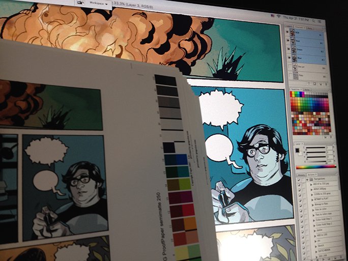 RED ONE Book 2 colors DONE! Time for correx <a href="/ImageComics/">Image Comics</a> <a href="/GlenatBD/">Editions Glénat</a> <a href="/Photoshop/">Adobe Photoshop</a> <a href="/wacom/">Wacom</a> redonecomic.com #RedOne