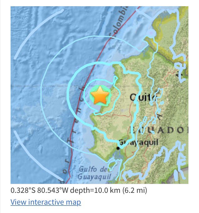 More Big Quakes In Ecuador