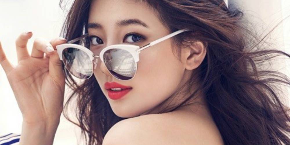 Suzy models a gorgeous summer look with glasses brand 'Carin' allkpop.com/article/2016/0…