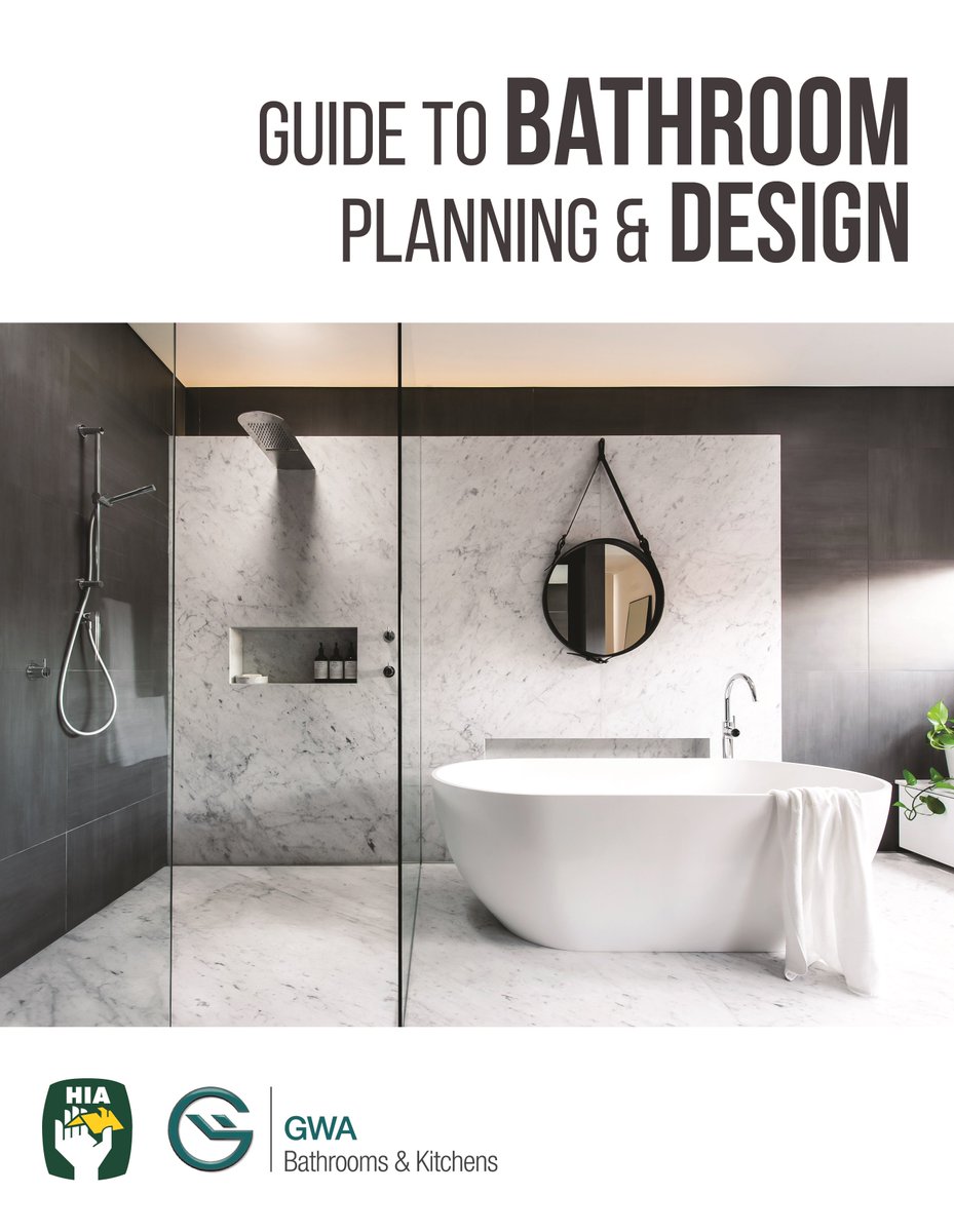 HIA_au's tweet photo. HIA guide to Bathroom Planning &amp; Design has just been released! Preview Contents here https://t.co/x3ndLe7GCt https://t.co/KJKcLCm32U