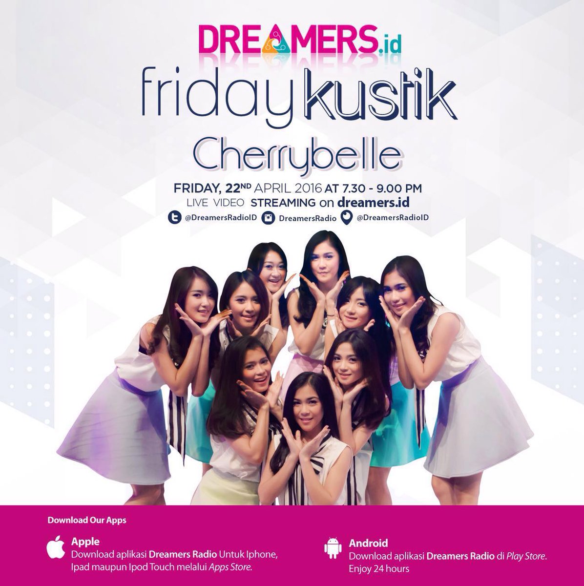 WeCanBeWinners's tweet photo. Nanti malam dengerin @DreamersRadioID yah Twibs, ChiBi mau bawain 4 lagu loh. Streaming di https://t.co/fLk8ZD3OMZ https://t.co/6FeC7U9x1k