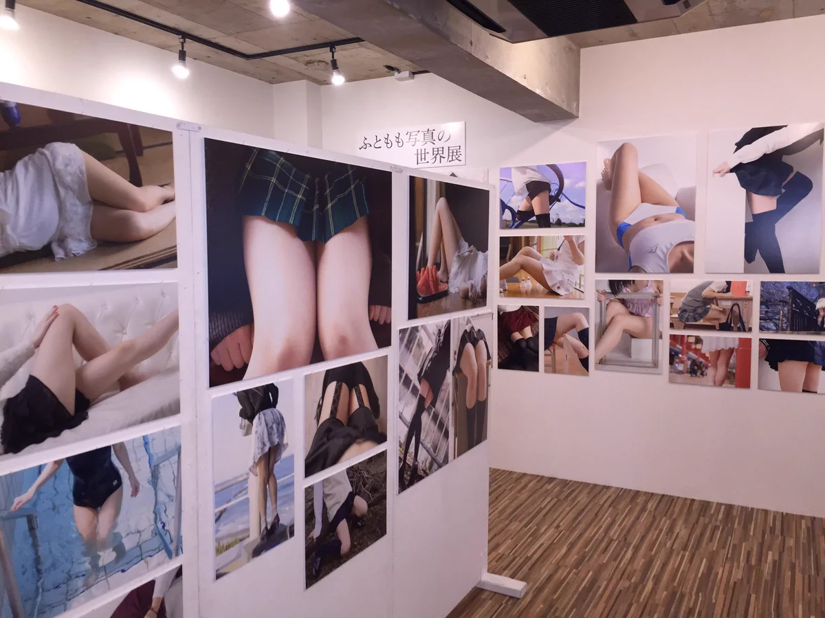 女子校生の太ももだけを撮った写真展が眩しすぎるwww