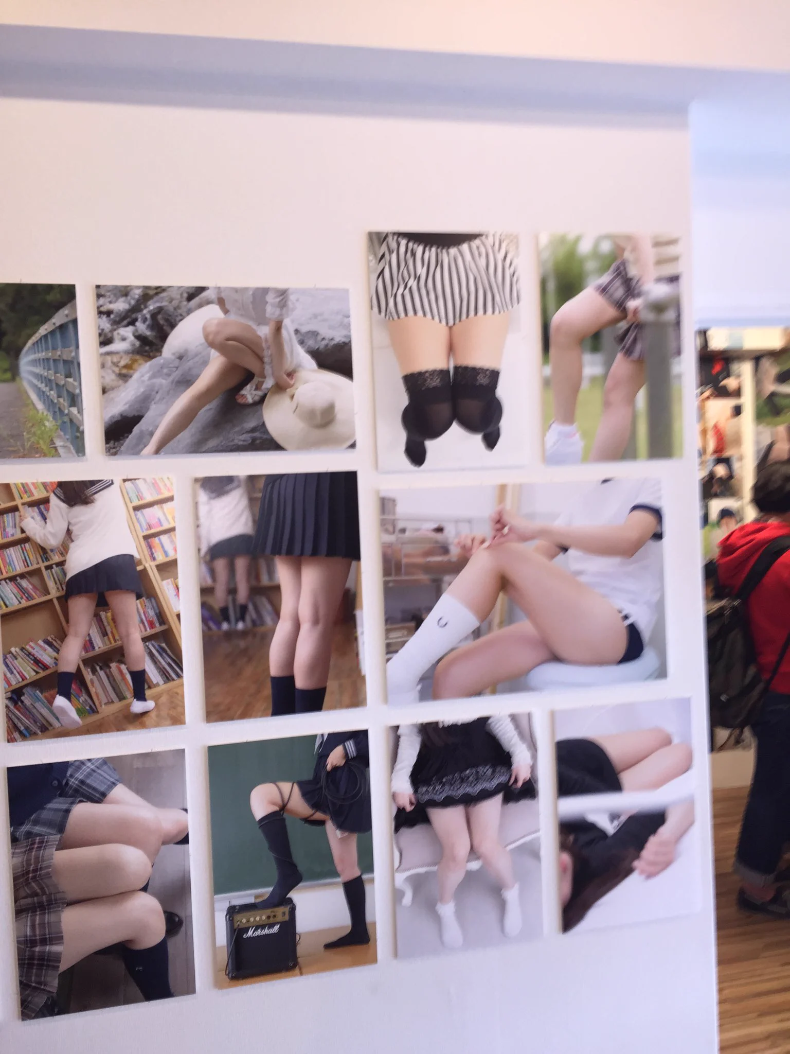女子校生の太ももだけを撮った写真展が眩しすぎるwww