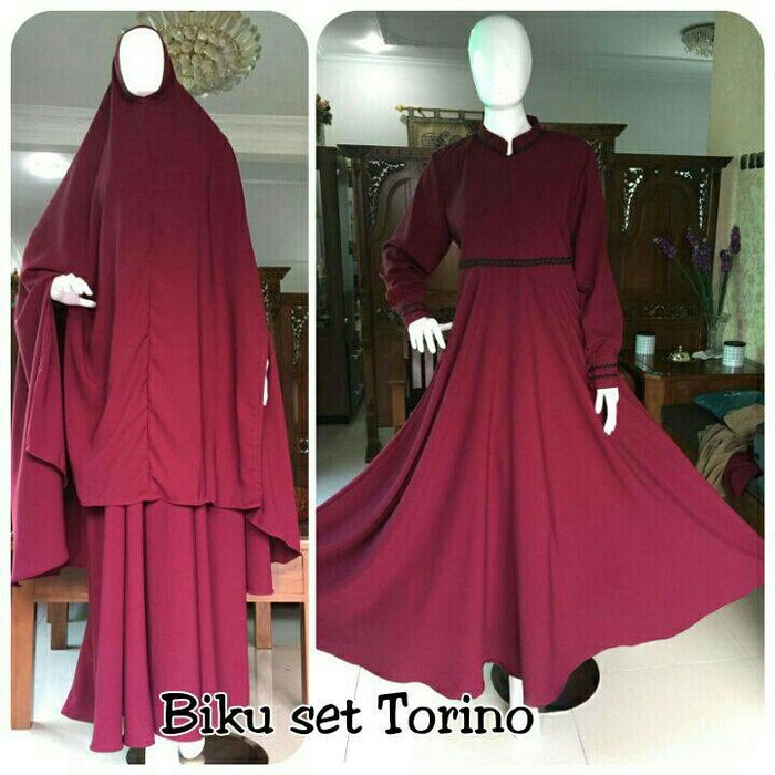 fyLaSyamiL's tweet photo. Jual gamis syar'i hijab kerudung syar'i biku set torino hanya Rp 425.000, lihat gambar klik https://t.co/KFBc8jMNVv https://t.co/acH2AyilFF
