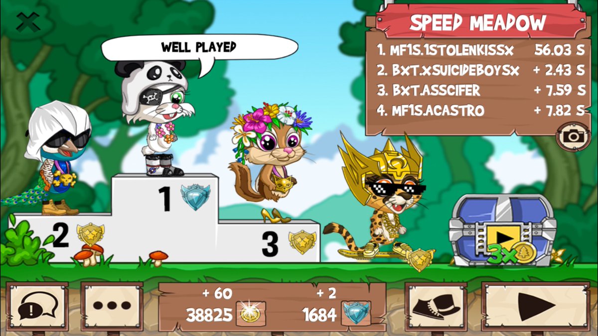 1stolenkissx's tweet photo. #MF1s vs #BXT Gg!!! #funrun2 #xSuicideBoysx #Asscifer #Acastro https://t.co/ZbC3JZSiHq