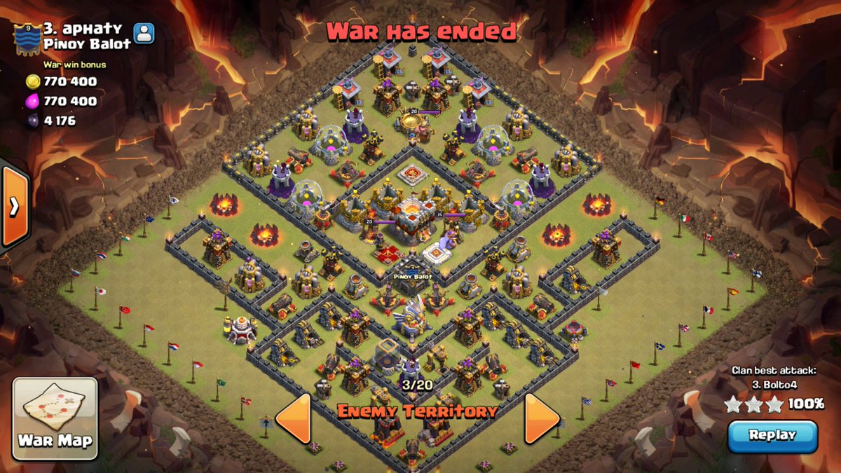 sickllamaIBOS's tweet photo. Fresh TH11 triples #supercell #clashofclans @ibos :) https://t.co/ekLqMUDjIK