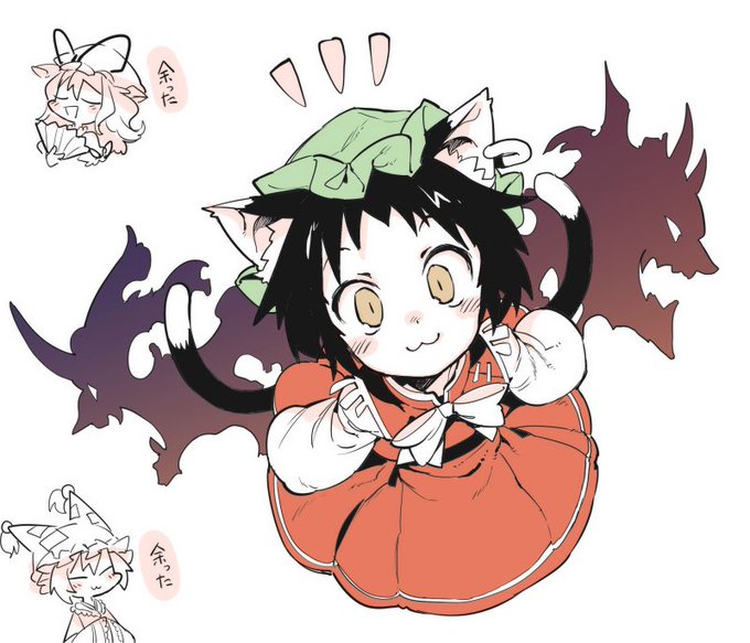 「橙(東方プロジェクト)」の画像/イラスト/ファンアート(古い順)