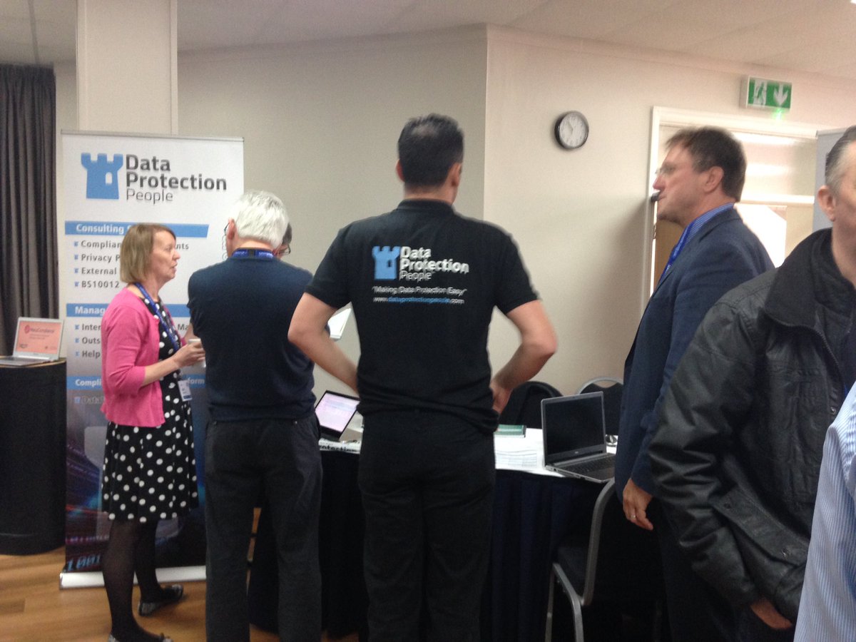 shelleyheckman's tweet photo. Look at how busy the @datapropeople guys were during the break! #infosecurity2016 @theinetwork https://t.co/KYBnVRUfQu