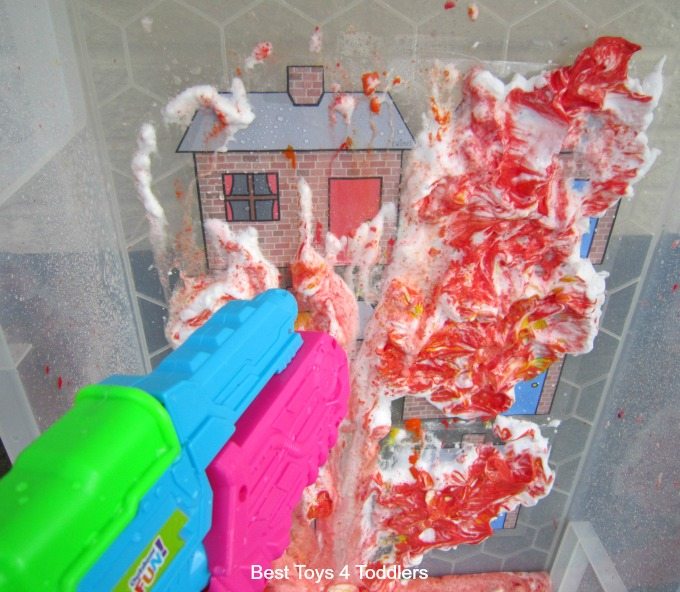 Put The Fire Out! For every child big or small to play with water guns! :) buff.ly/1po9lC3 #ece #finemotor