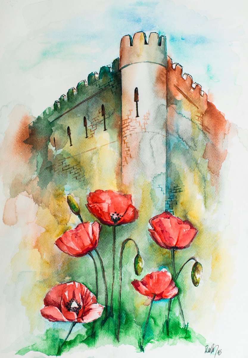 10.parçamız" Kalenin dibinde taş ben olaydım" a resim yapan " Ruken Adıbelli"ye Söz yazan "Ahmet Can "a teşekkürler.