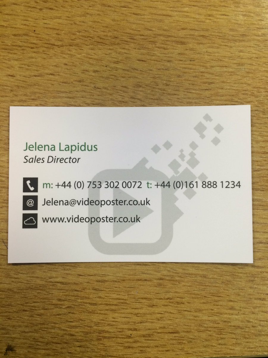 videoposteruk's tweet photo. Just joined the company. Our sales director. https://t.co/Rc2nAhhHJw